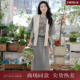 文艺短袖 西町村屋休闲印花套装 新款 春季 半裙两件套XHAB10087 女装