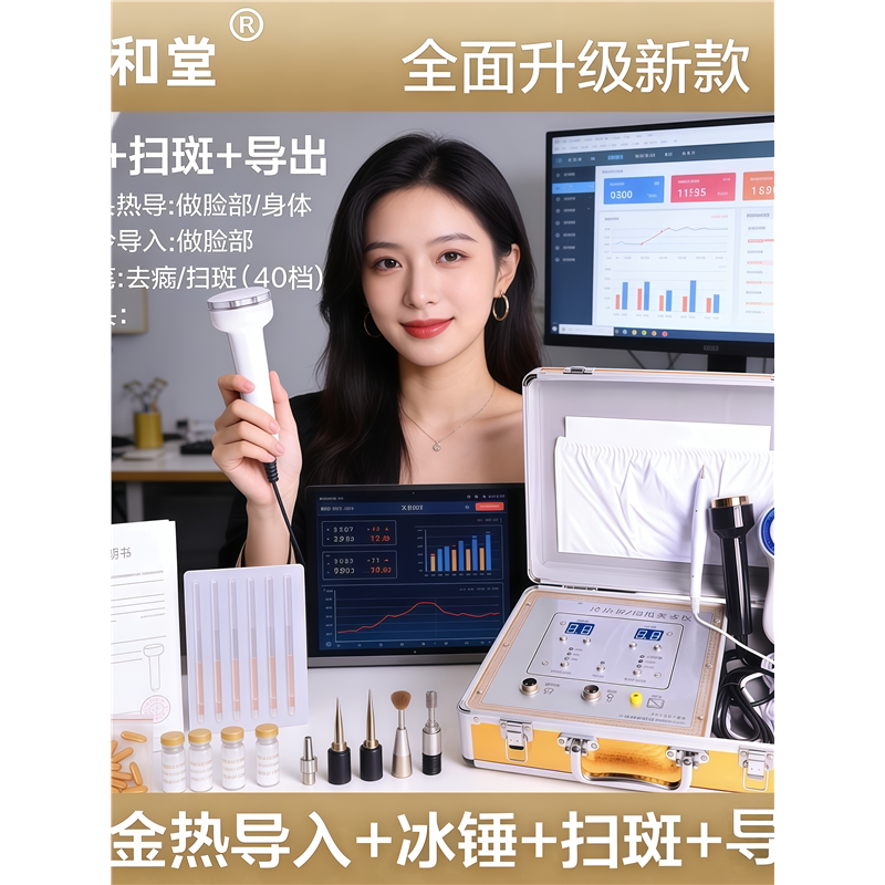 点痣笔美容院专用激光扫斑祛斑仪器点疣点斑机扫斑仪去扁平疣神器