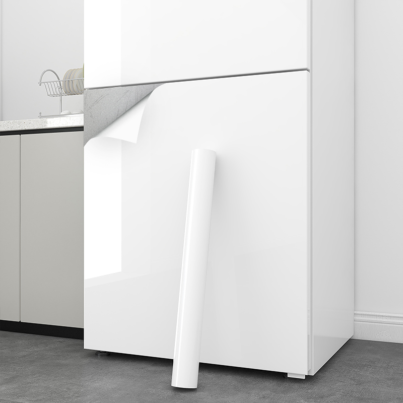 冰箱贴纸全贴装饰空调冰柜门换色