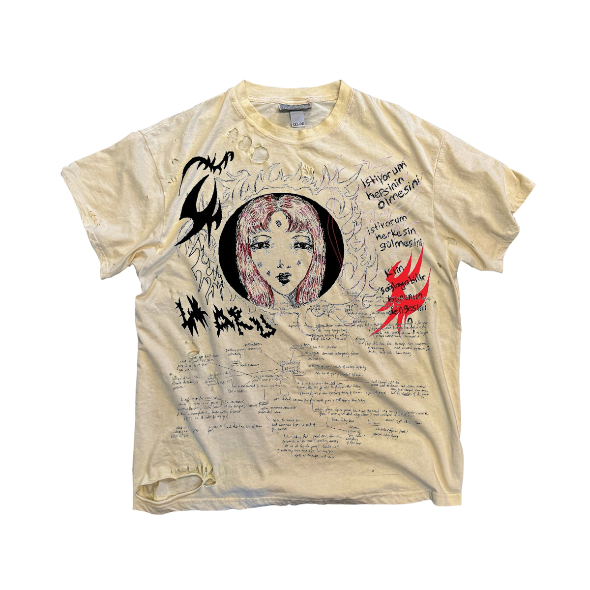 棱镜Prism 土酷返祖oldschool复古美式拼接情侣款大码短袖t恤