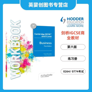 Workbook Cambridge Level 剑桥国际IGCSE商业练习册 Third 英文原版 and 剑桥CIE国际备考系列 IGCSE 进口图书 Edition Business