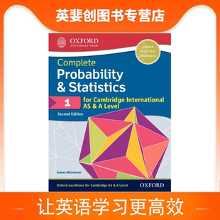 International Probability for 现货Complete 剑桥国际牛津出版 Statistics Level 9781098425151 Cambridge