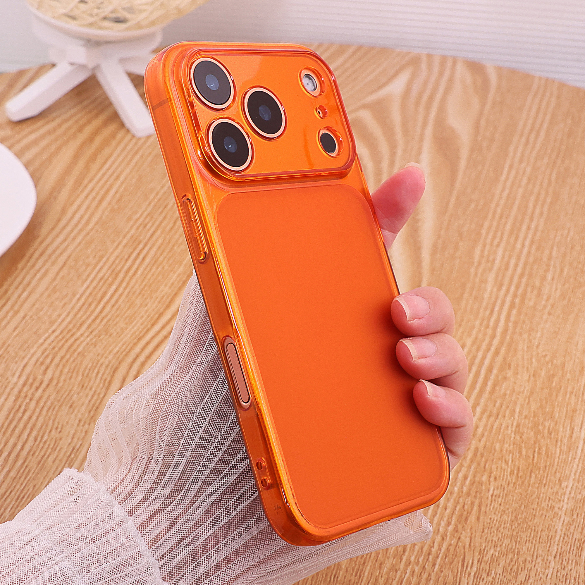 新款防摔磨砂软壳适用iPhone17promax手机壳苹果16Pro透明大视窗14promax秒变17高级感15Pro简约13硅胶保护套