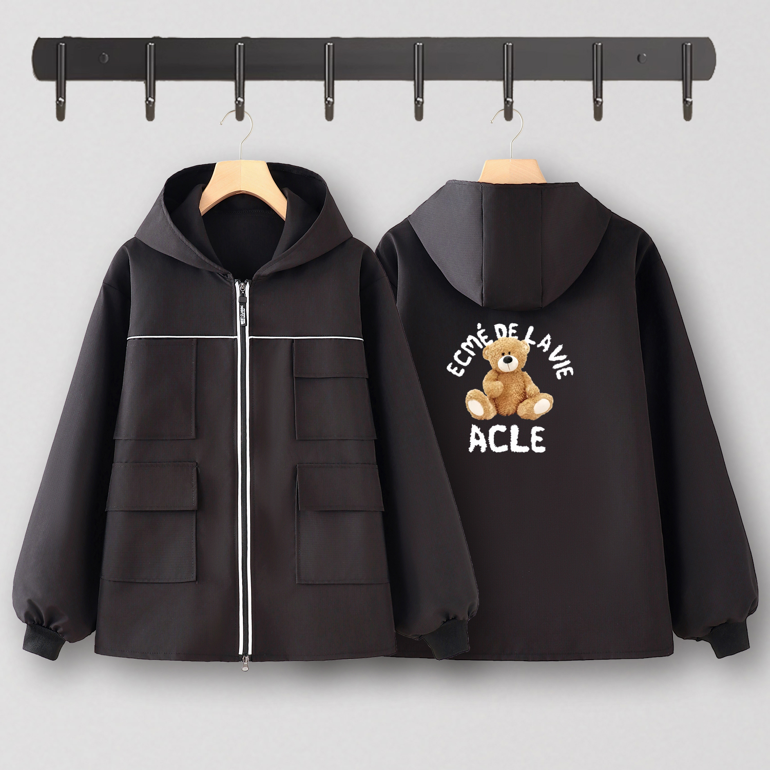 长袖罩衣防水防油围裙