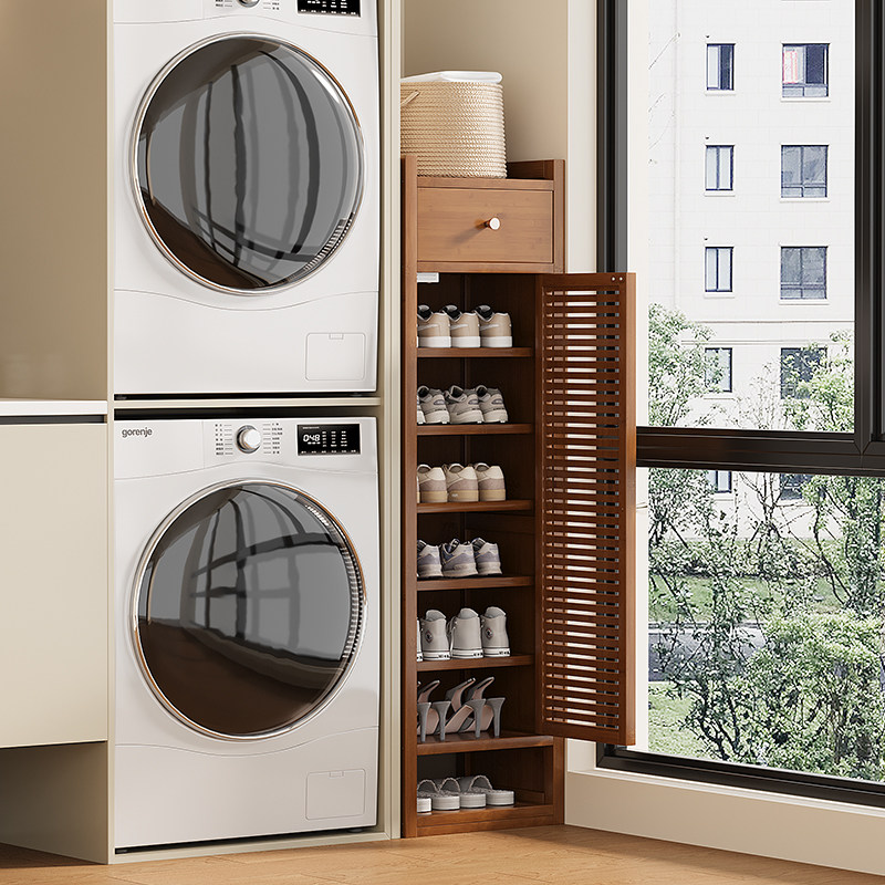 小户型家用室内鞋架阳台带门防尘防晒防水鞋柜拖鞋架多层极窄夹缝,住宅家具,鞋架,淘宝优惠券,粉丝福利购,淘宝优惠卷