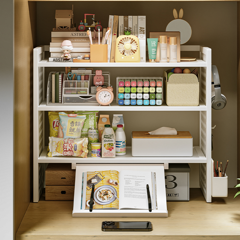 书架儿童绘本架书柜一体靠墙