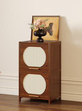 书柜一体靠墙家用落地置物架家用简易书架不占空间家庭阅读区布置