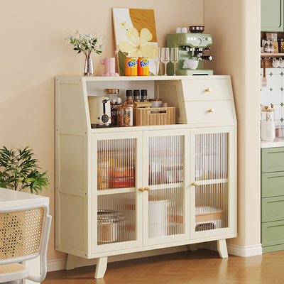 家用客厅厨房餐边柜一体酒柜