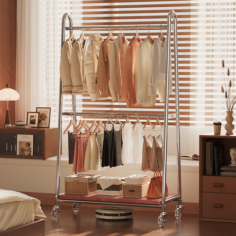 衣帽架卧室落地挂衣架