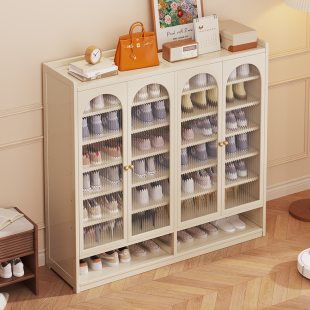 鞋架多层家用门口2025新款放在家外防尘简易鞋柜大容量结实耐用的