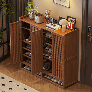 楼道门口鞋 架家用简易室内好看多层防尘小窄 柜出租屋用必备好物鞋