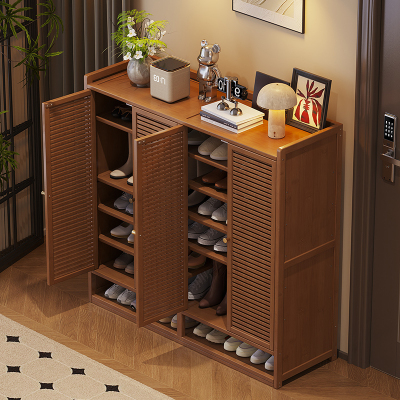 楼道门口出租屋用防尘小窄鞋架