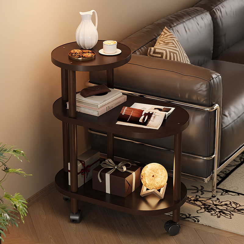 客厅沙发边几移动茶几小圆桌可移动中古风侧边柜茶几置物架小户型,住宅家具,角几/边几,淘宝优惠券,粉丝福利购,淘宝优惠卷