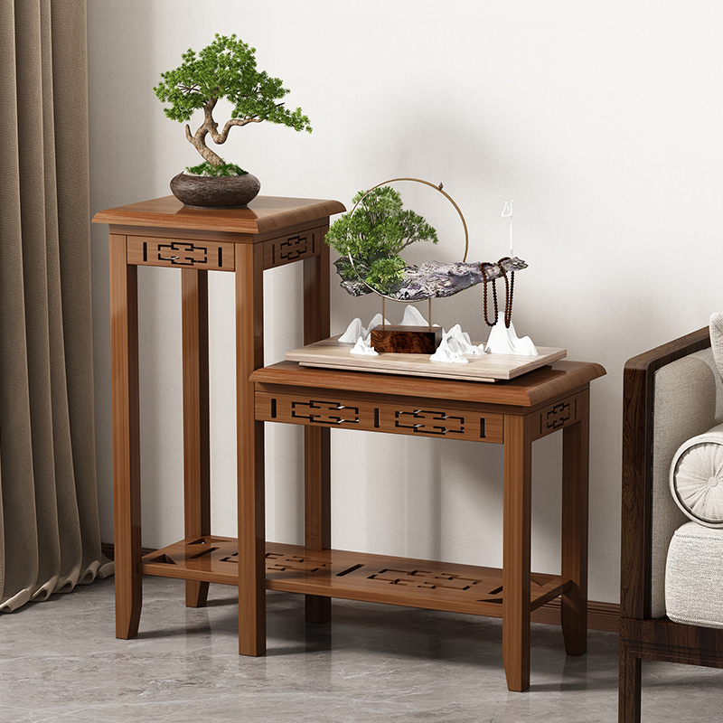 竹中生智新中式落地花架子