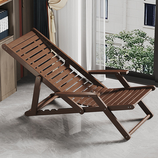 客厅躺椅折叠免安装阳台晒太阳神器午休午睡靠椅便携室内夏天凉椅