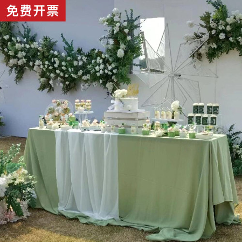 简约北欧风聚酯纤维褶皱纹理