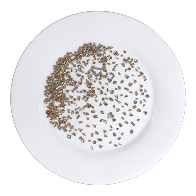 DANA镀底香槟小型号锆石美甲钻