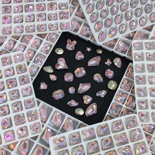 DANA尖底异形粉镀膜美甲钻