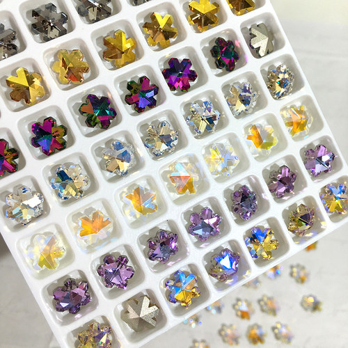 圣诞系列之冰花款8mm、10mm两种款式大小