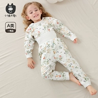 Осеннее детское хлопковое нижнее белье, комплект, бандаж пупочный для мальчиков для девочек, высокая талия