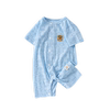 小猪大卫新生婴儿夏季纯棉连体衣