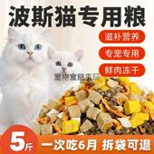 波斯猫专用猫粮10斤装 5斤便宜通用型41222 成猫幼猫通用型猫大包装