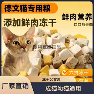 鸡肉怀孕期 5斤装 德文猫专用冻干猫粮10斤装 成猫幼猫通用型大包装