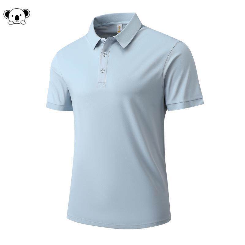 D 40113 Men Quick Dry Polo Shirt Simple简约Polo衫图片