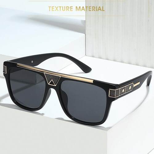 H 91218 UV Protection Sun Shade Sunglasses复古太阳镜