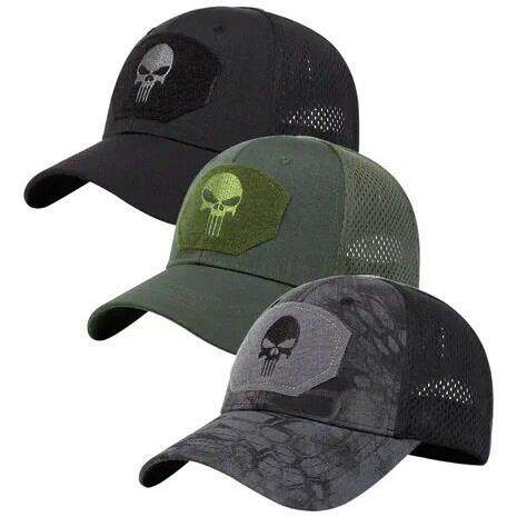 K 71791 Military Baseball Cap Tactical Cap Skull骷髅战术帽
