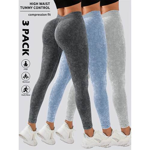 N 40351 Seams High-Waist Leggings 运动紧身裤