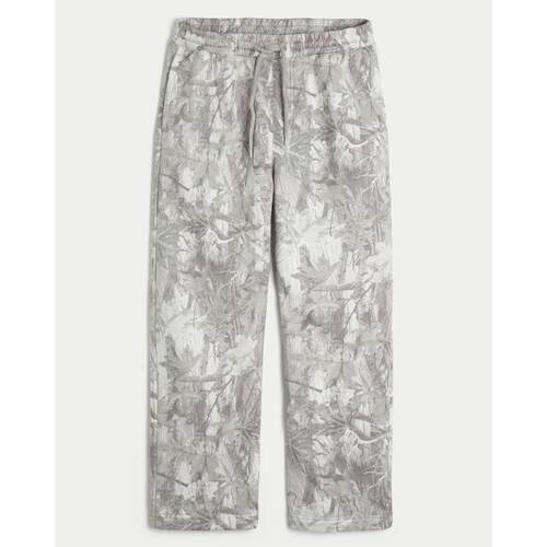X 25119 3D Digital Print Fleece Pants 数码印花卫裤