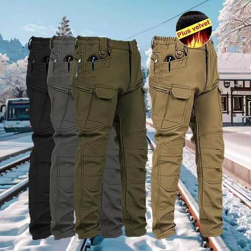 N 52562 Outdoor Fleece Tactical Pants 户外保暖冲锋裤