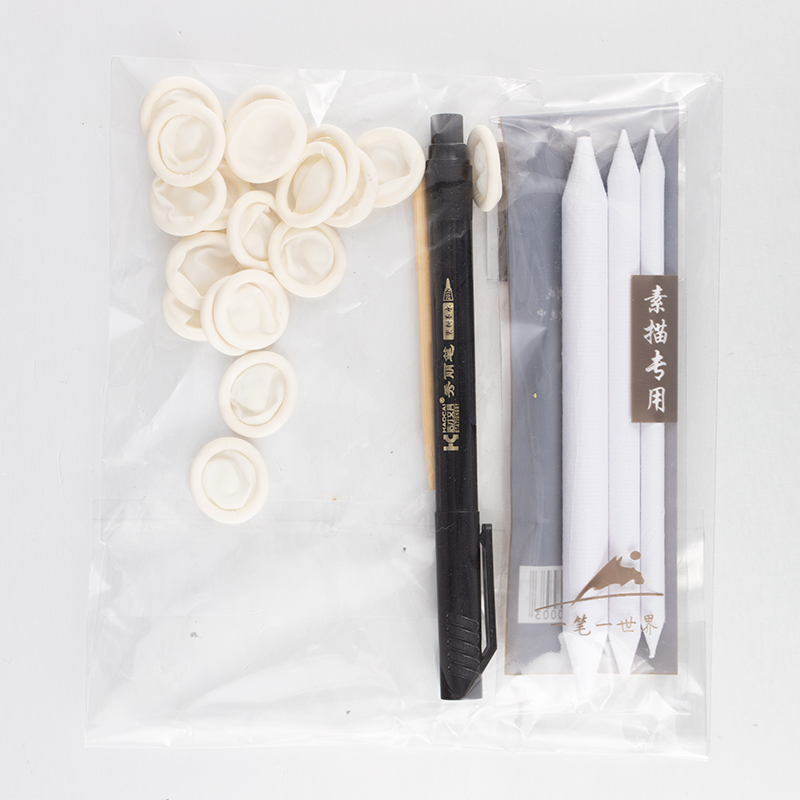 油画棒绘画纸擦笔秀丽笔