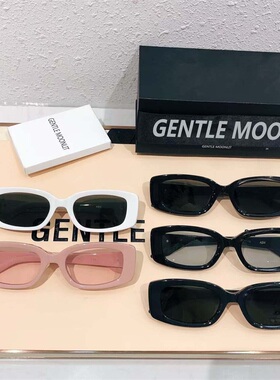 gm墨镜Ash2025男女同款方形高级感凹造型防晒防紫外线可配近视镜