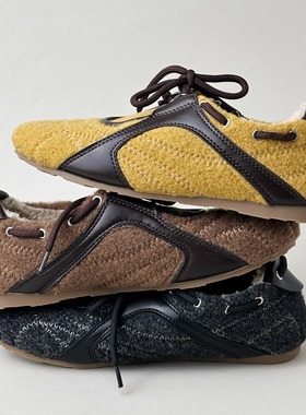 TBT “好看的”  赛车德训毛毛鞋 25冬季新款保暖防滑 雪地靴