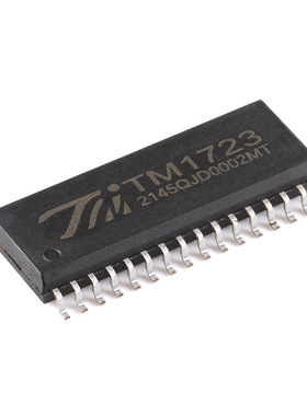 TM1723(TA2003B)新版本SOP-32带键盘扫描接口的LCD驱动控制IC配单