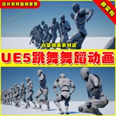 Casual Dance MoCap UE5虚幻资源 Animation 跳舞舞蹈人物动画5.2