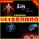 UE4虚幻 全息UI界面科技科幻HUD特效 UE5 HoloVfx