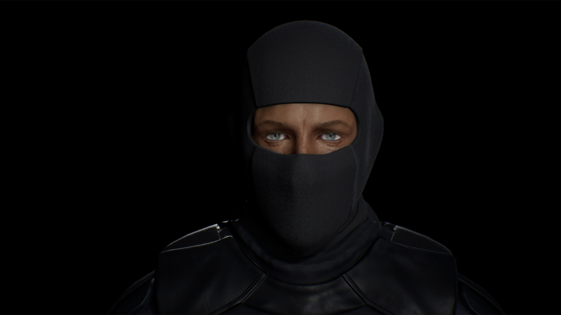 ue4 tactical male soldier 蒙面作战士兵战士人物角色4.27