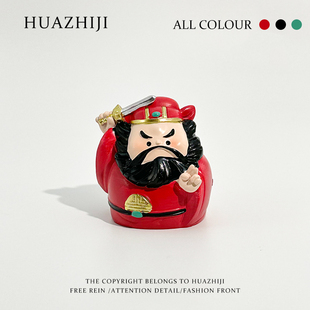 驱魔钟馗职场防小人办公室打工人解压工位桌面摆件国潮好运礼物