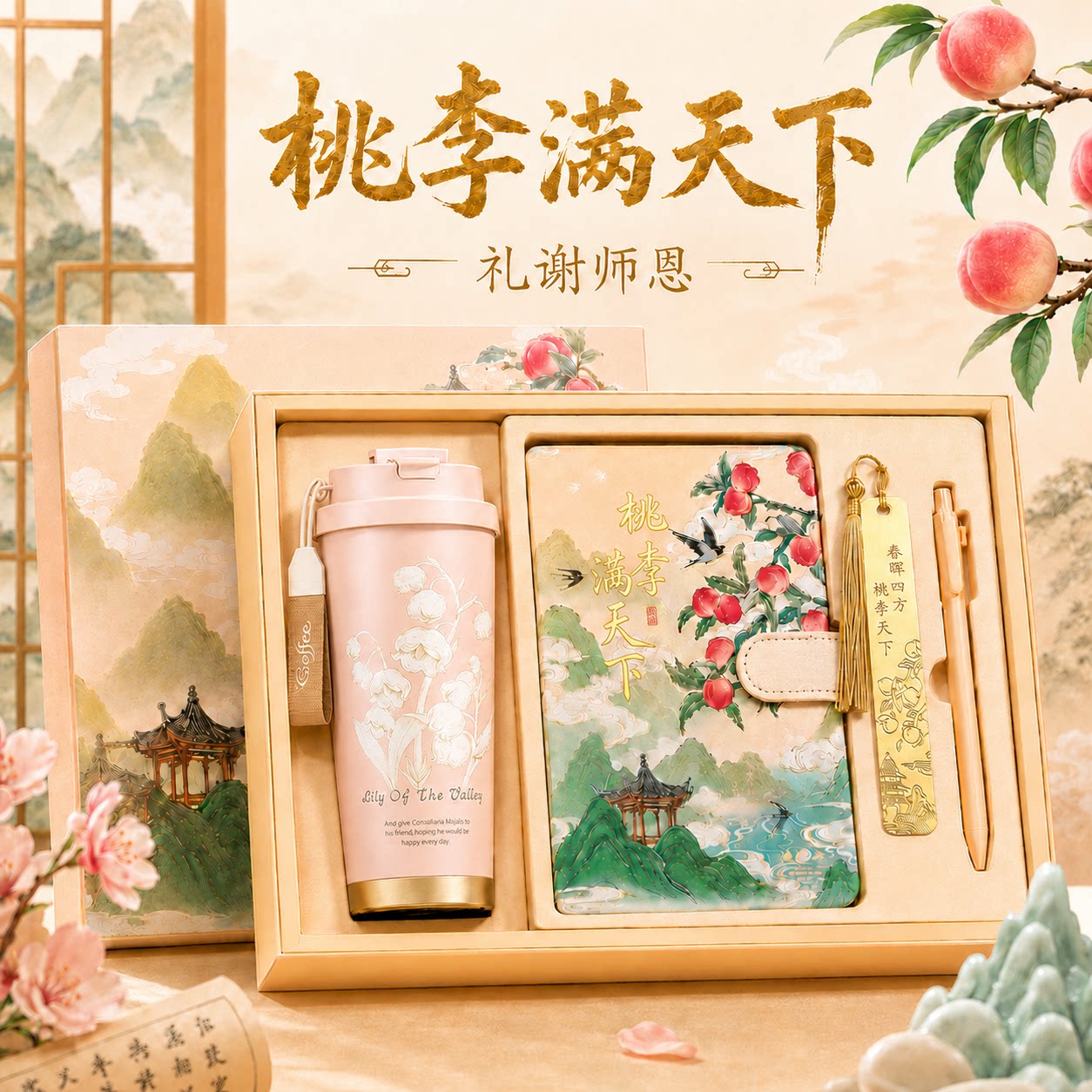 毕业季礼物送给女生老师幼儿园实用有纪念意义的研究生谢师高级感