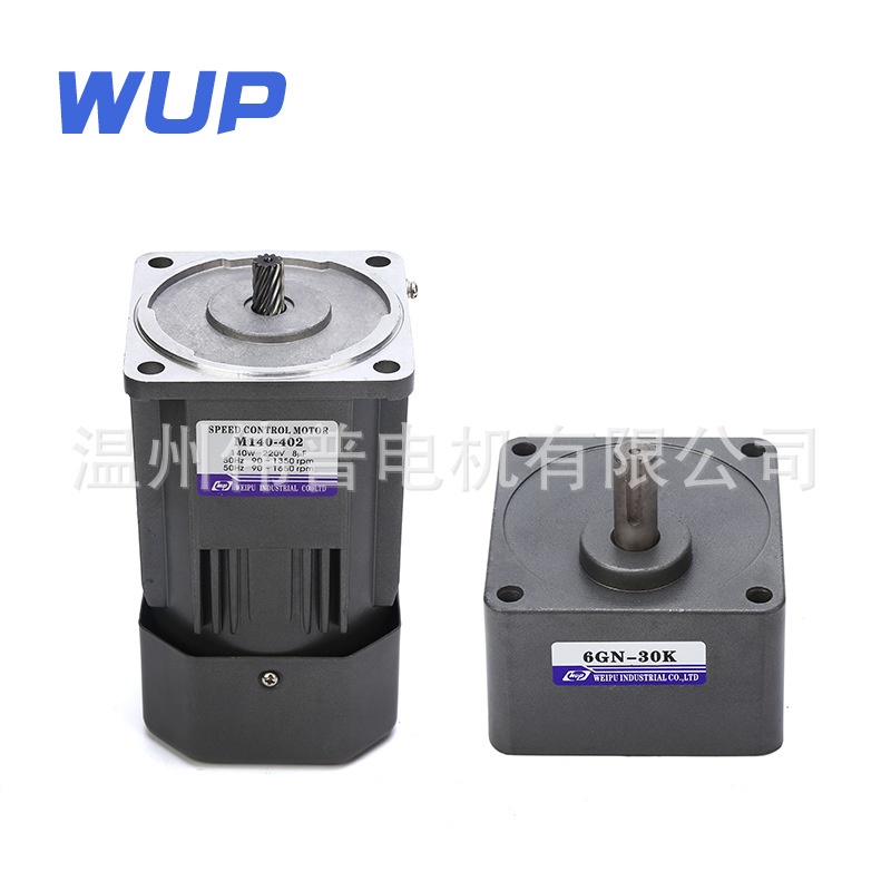 伟普微型调速减速电机交流220v减速低速电机m140-402 6IK140RGN-C