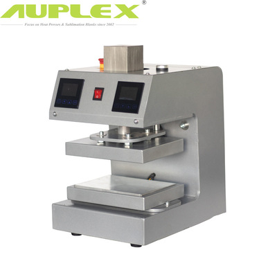 Automatic upper and lower plate double-sided heating press