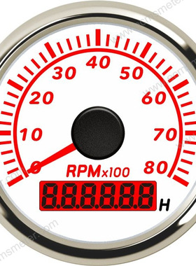 ECPC直径52MM多色背光 指针转速表8000RPM