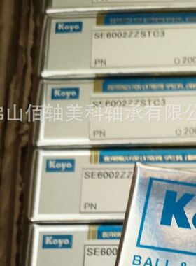 KOYO陶瓷轴承·EXSEV轴承 SE6204ZZSTPRC3YS 特殊环境用轴承系列
