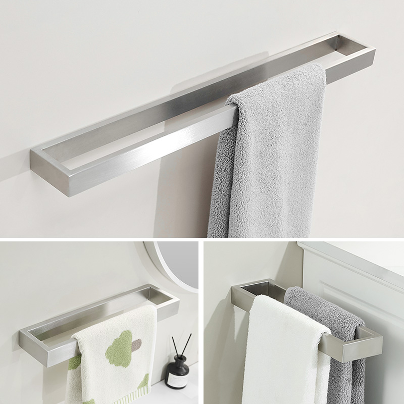 2025新款高级感304不锈钢毛巾架