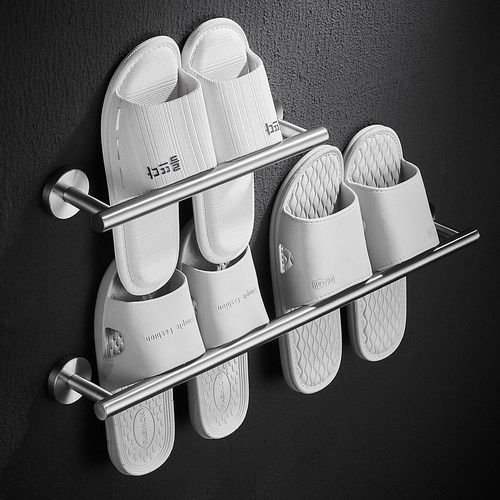 304不锈钢拖鞋沥水浴室置物架