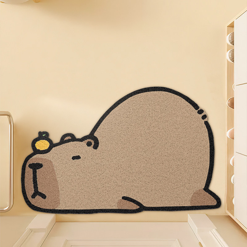 卡通风格入口门线圈地板垫Pvc防水防滑门厅脚垫入口门板除尘防污,居家布艺,入户地垫,淘宝优惠券,粉丝福利购,淘宝优惠卷