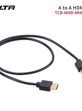 TILTA铁头HDMI线连接带A型口通用直播拍摄配件hdmi 2.0 4K 60P极细线径支持单反摄影相机高清超清视频传输线
